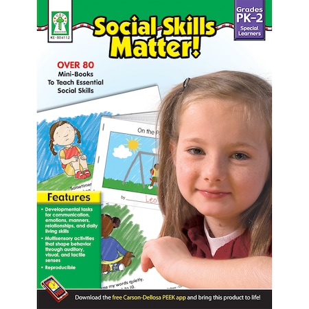 Key Education Publishing Social Skills Matter Resource Book, Grade PK-2, Paperback 804112